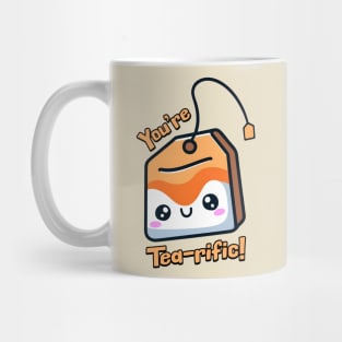 You're Tea-rific Cute Tea Bag Cartoon Mug